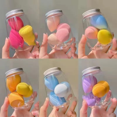 Makeup Sponge Jar